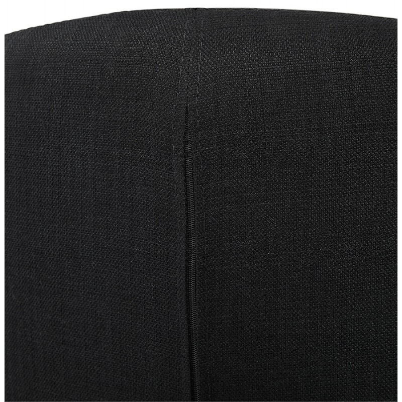 Fauteuil design YASUO en tissu (noir) - image 36850