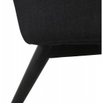 Stuhl YASUO (schwarz) Stoff