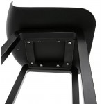 Barra a mitad de diseño taburete de la silla OBELINE MINI (negro)