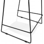 Industrial bar stackable JULIETTE (black) Chair bar stool