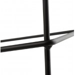 Industrial bar stackable JULIETTE (black) Chair bar stool