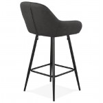 Barstool design mid-height JOSEPH MINI bar Chair (dark gray)