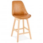Barra a mitad de diseño taburete de la silla Sam MINI (marrón claro)
