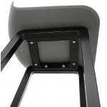 Barstool design mid-height OBELINE MINI bar Chair (light gray)