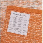 Teppich design rechteckig (230 X 160 cm) Basilikum aus Baumwolle (Orange)