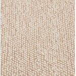 Teppich design rechteckig (230 X 160 cm) BADER in Wolle (Beige)