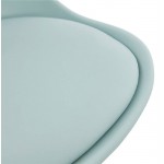 Moderna sedia stile scandinavo NORDICA (cielo blu)