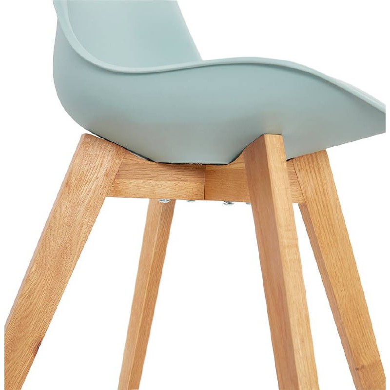 Chaise moderne style scandinave SIRENE (bleu ciel) - image 39138