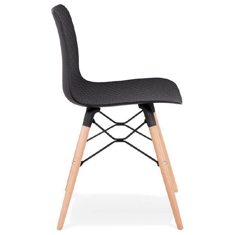 Scandinavian design chair CANDICE (black) - image 39471