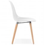 Scandinavian design chair ANGELINA (white)