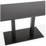 Tavolo design o riunione tavolo LUCILE (160 x 80 x 75 cm) (nero)