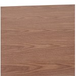 Table design or meeting table ANDREA (180 x 90 x 75 cm) (Walnut Finish)