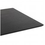 Tavolo design o tabella di incontrare CLAIRE (180 x 90 x 75 cm) (finitura frassino nero)