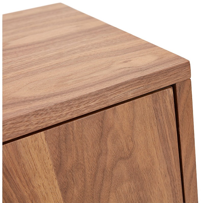 Buffet-Design und Retro-Zeile 2 Türen 3 Schubladen MELINA aus Holz (Nussbaum) - image 40001