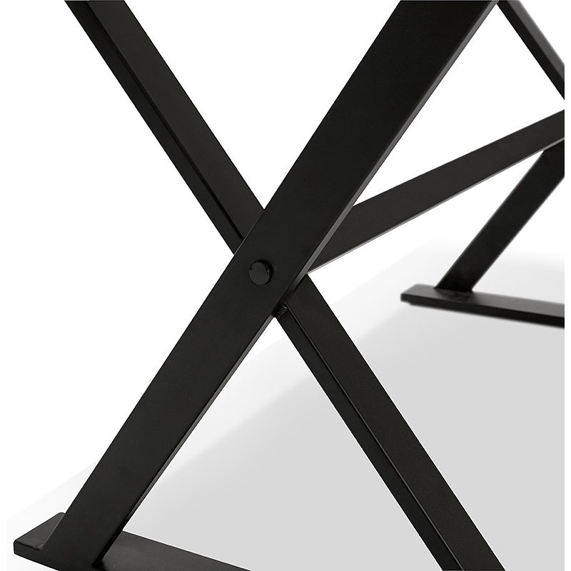 Mesa diseño o (180 x 90 cm) FOSTINE escritorio de madera (natural) - image 40303
