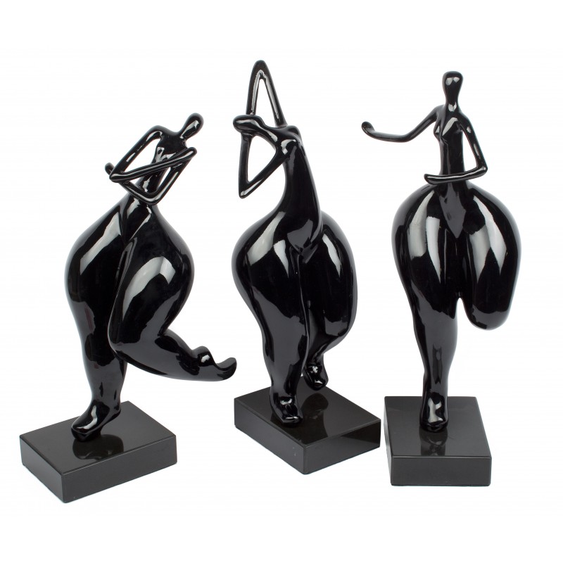 Set de 3 statues décoratives Le Penseur