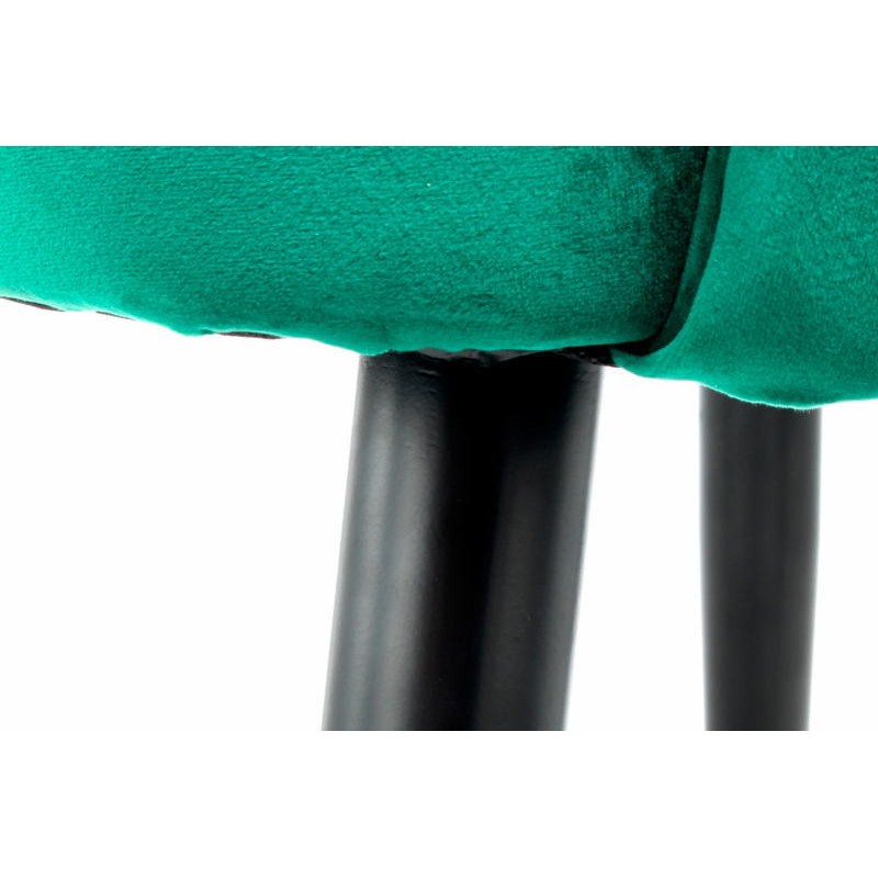 Conjunto de 2 sillas en tela con brazos t. (verde) - image 42239