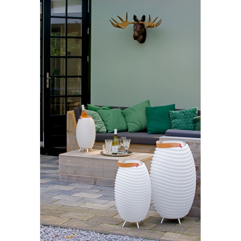 Lamp LED bucket champagne pregnant speaker bluetooth KOODUU synergy 50PRO (white) - image 42802