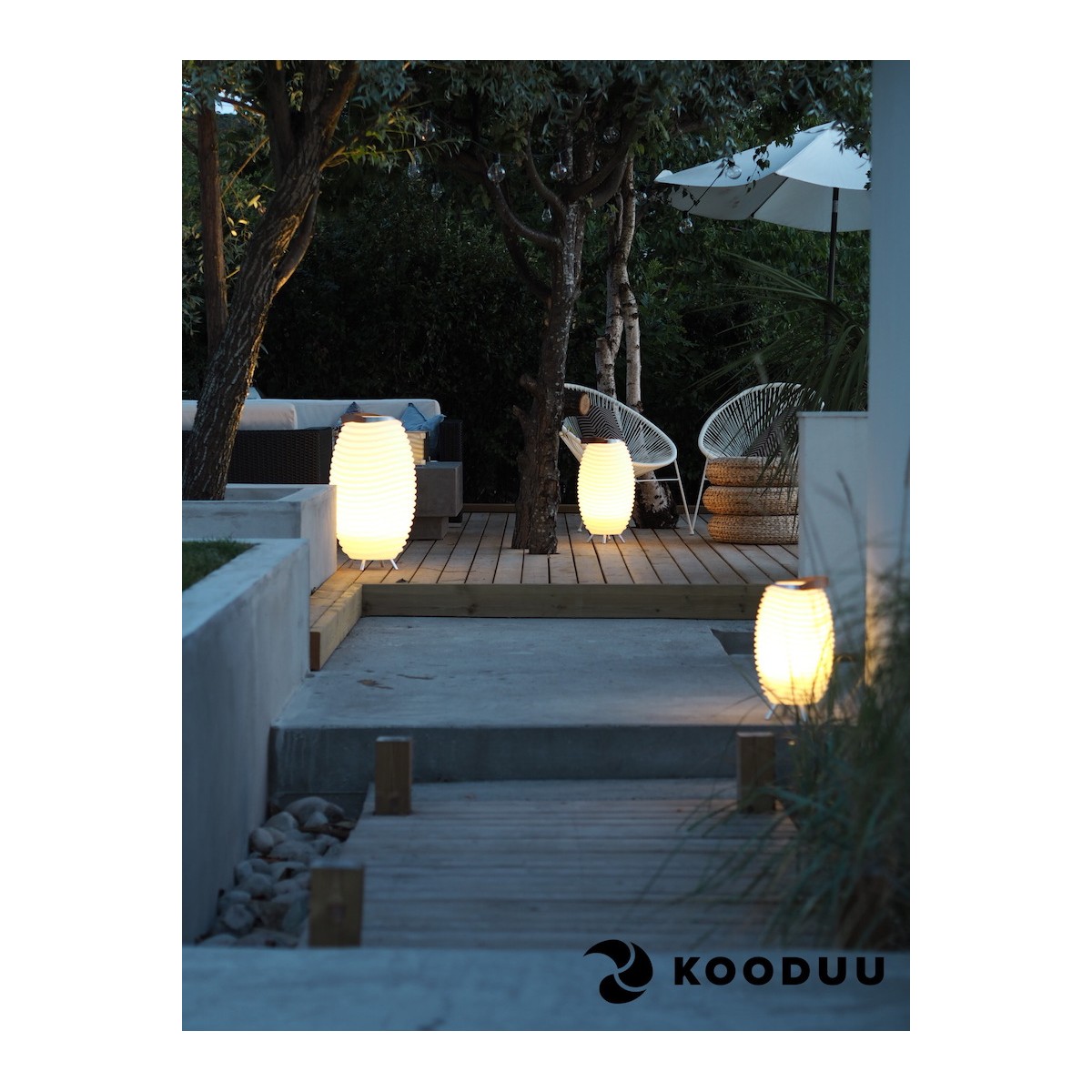 LED (white) Story KOODUU champagne 65PRO bluetooth pregnant bucket AMP 6267 speaker - Lamp synergy
