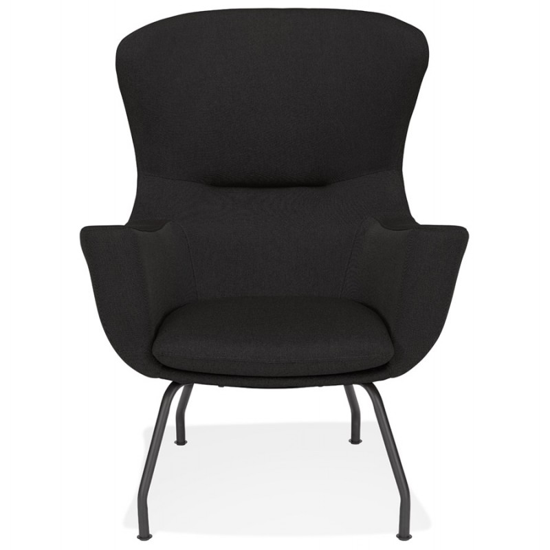 CONTEMPORARY lichIS fabric chair (black) - image 43616
