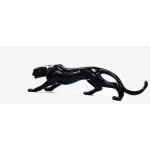 Statua resina (nero) Pantera disegno scultura decorativa H19