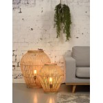 Lámpara de mesa, lámpara de pie de bambú SMALL (H50) TUVALU (natural)