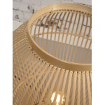 Lampada da tavolo, lampada da terra in bambù XL (H70) TUVALU (naturale)