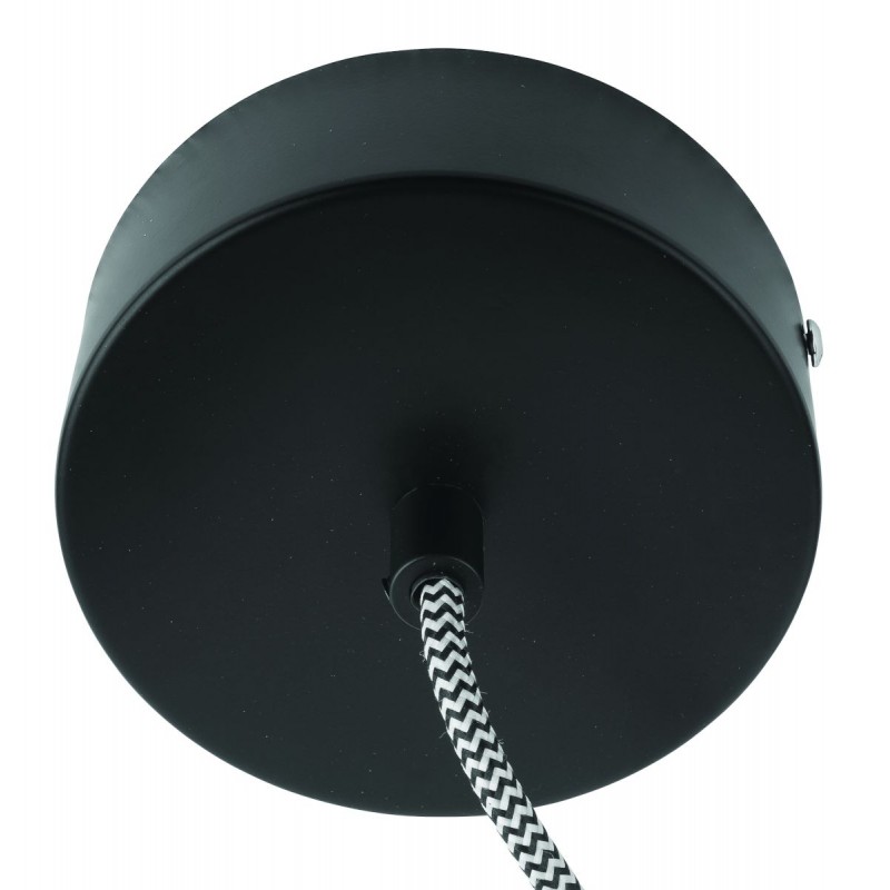 AMAZON SMALL 1 tonalità lampada sospensione pneumatici riciclati (nero) - image 45005