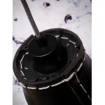 Lámpara de suspensión de neumáticos reciclada AMAZON SMALL 3 (negro)