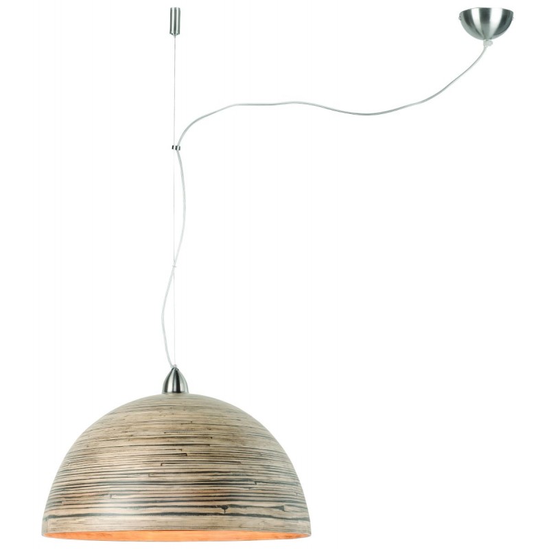 Lampe à suspension en bambou HALONG (naturel) - image 45115