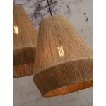 Lampe à suspension en jute IGUAZU SMALL (Ø 40 cm) (naturel)