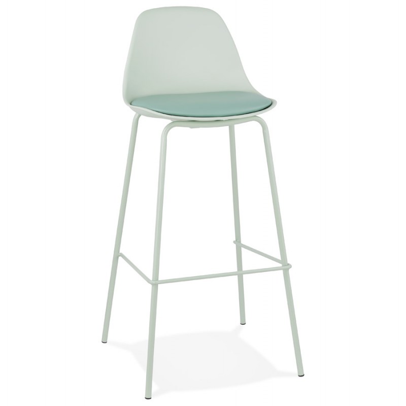 Industrial bar chair bar set of oceanE light green feet (light green) - image 46028