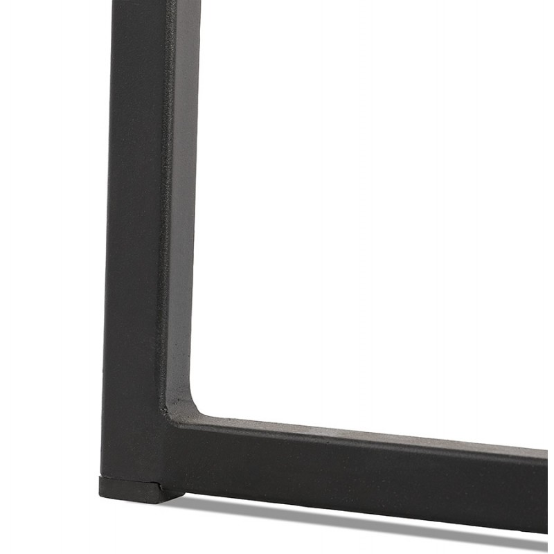Industrielle Mittelhöhe Bar Bar Pad stapelbare schwarze Füße LOIRET MINI (schwarz) - image 46202