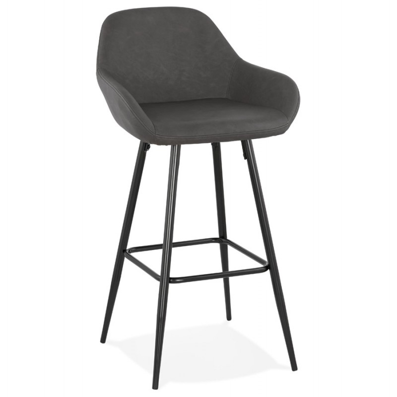 Barra de barra de diseño silla de la barra de pie negro NARNIA (gris oscuro) - image 46210