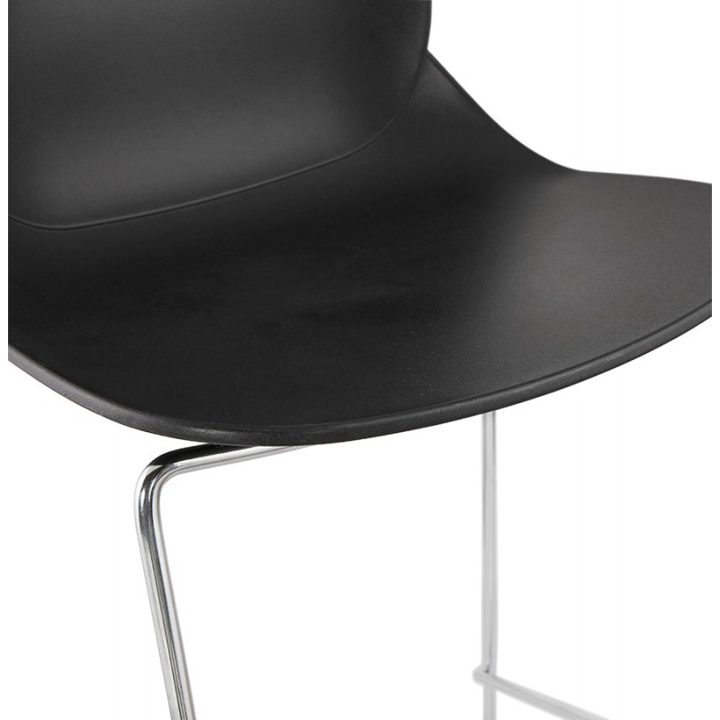 BAR bar set bar bar chair half-height stackable design JULIETTE MINI (black) - image 46569