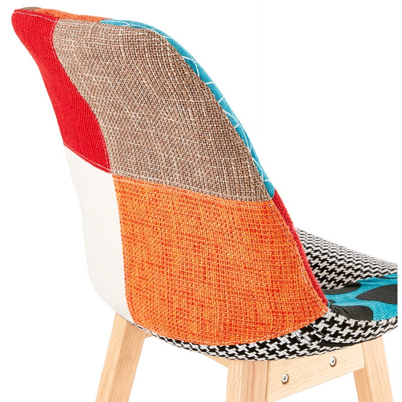 Bohemian patchwork bar chair bar stool in MAGIC fabric (multicolor) - image 46652