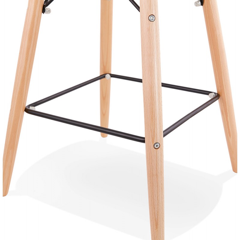 PACO Scandinavian design bar stool (black) - image 46939