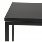High table eats-standing design in wooden black metal feet HUGO