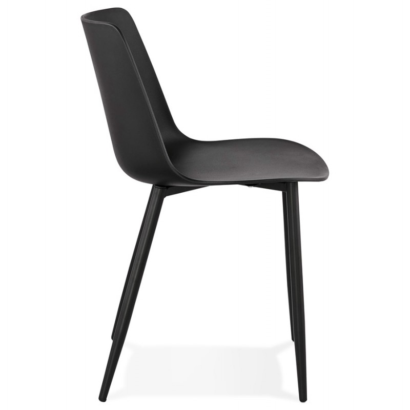 Chaise design et contemporaine MANDY (noir) - image 47579
