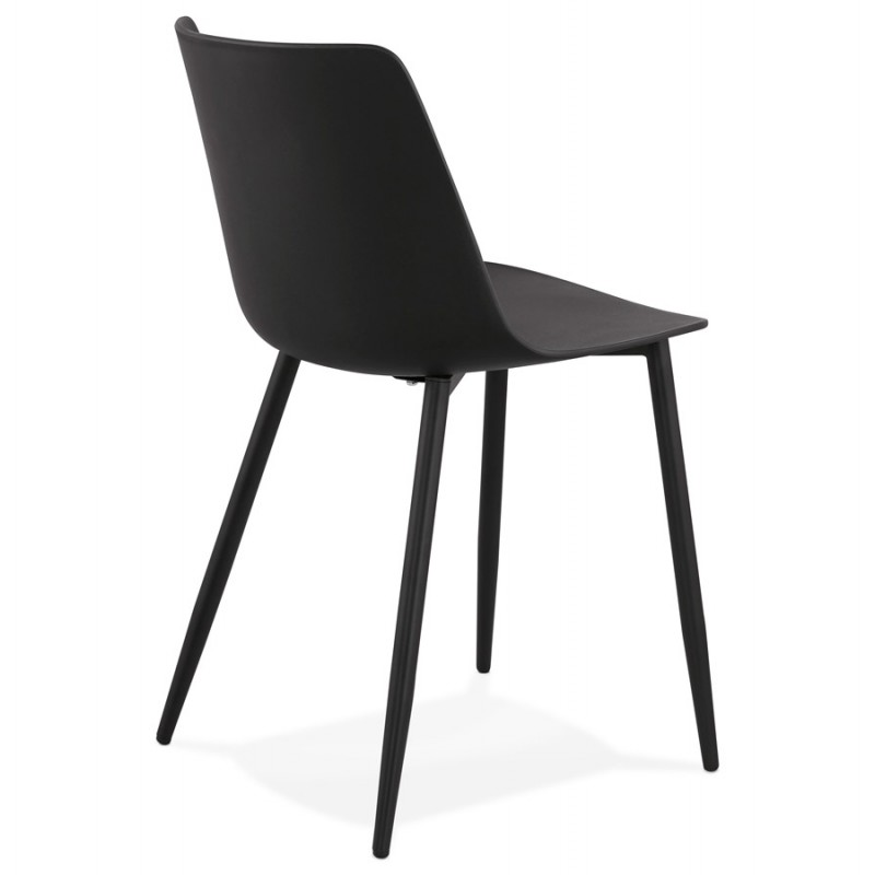 MANDY Design und zeitgenössischer Stuhl (schwarz) - image 47580