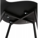 MANDY design and contemporary chair (black)