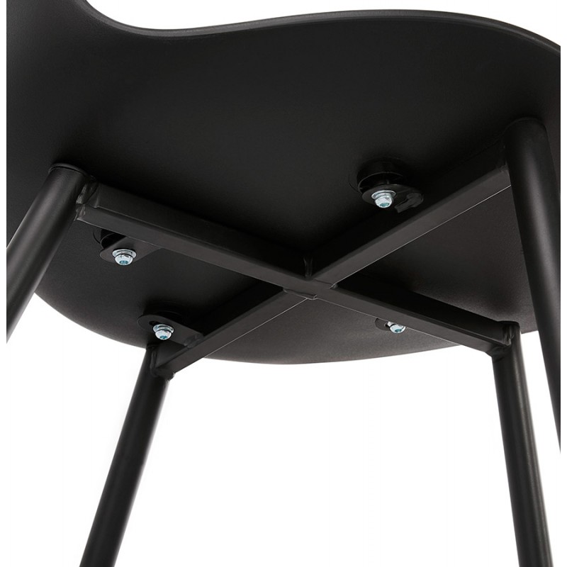 MANDY Design und zeitgenössischer Stuhl (schwarz) - image 47587