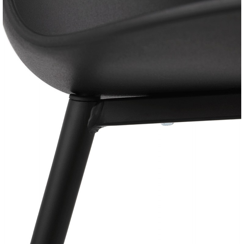 Diseño MANDY y silla contemporánea (negro) - image 47588