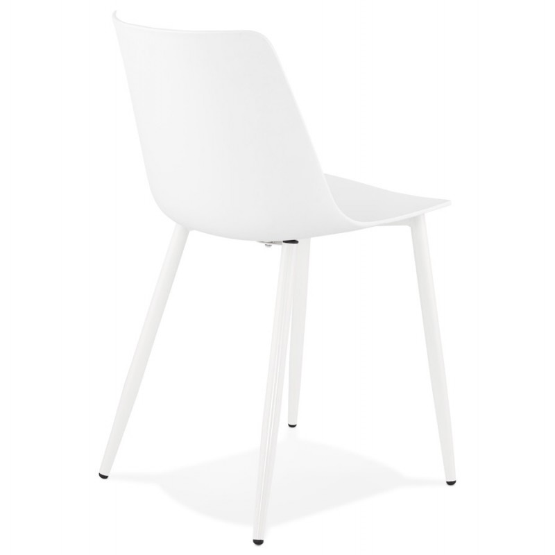 Chaise design et contemporaine MANDY (blanc) - image 47593