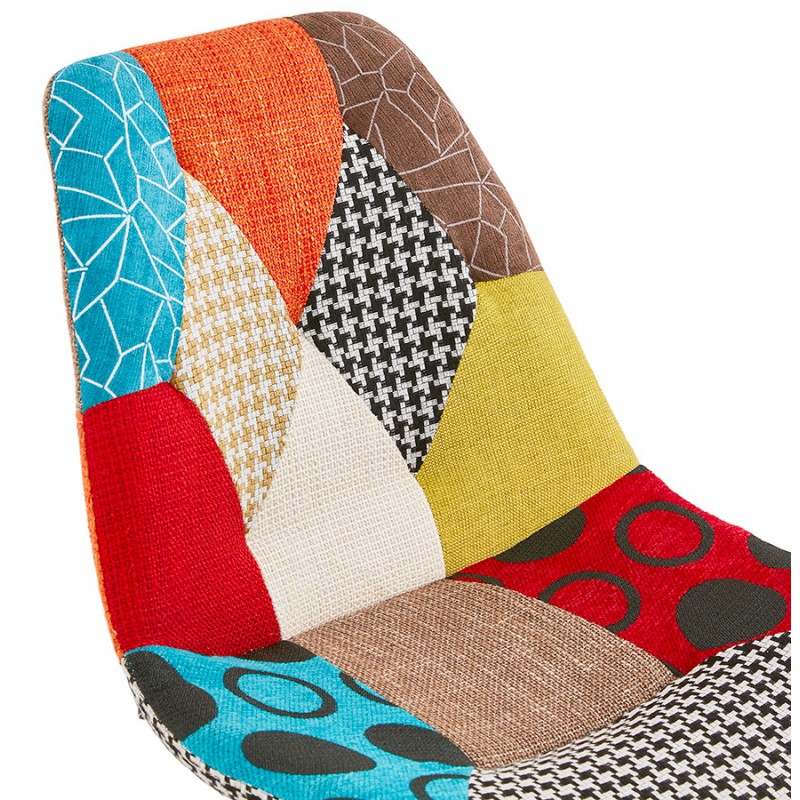 ManAO (multicolore) in tessuto cerotto bohemien in tessuto in legno - image 47732