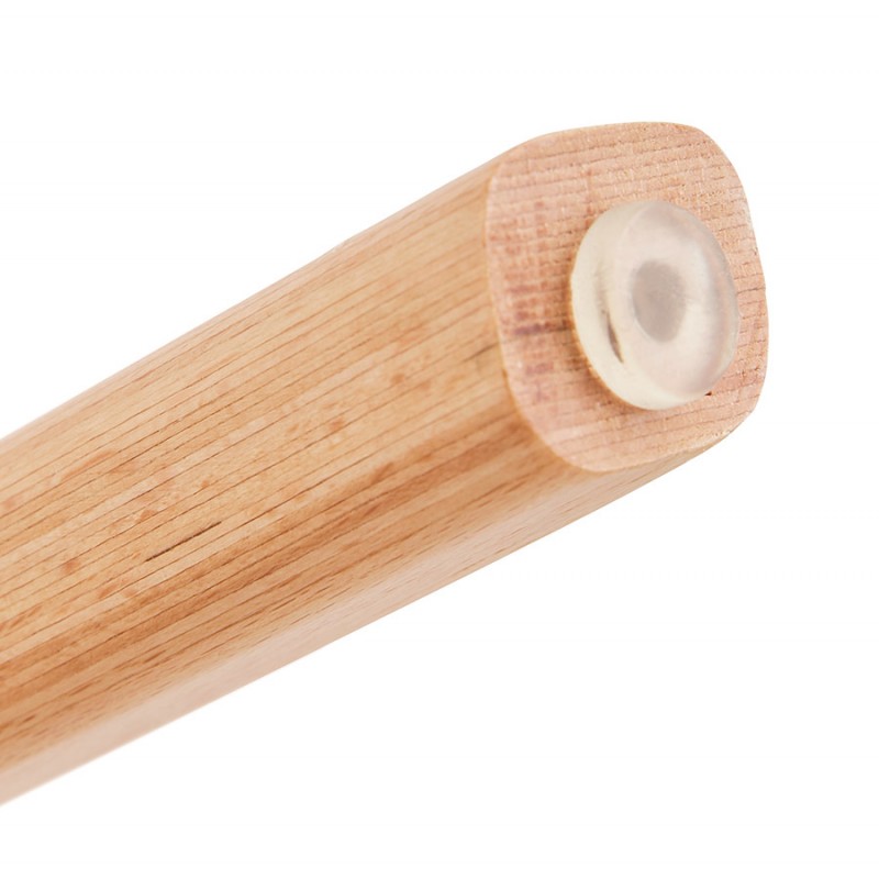 Silla de diseño escandinavo pie madera acabado natural SANDY (rosa) - image 48037