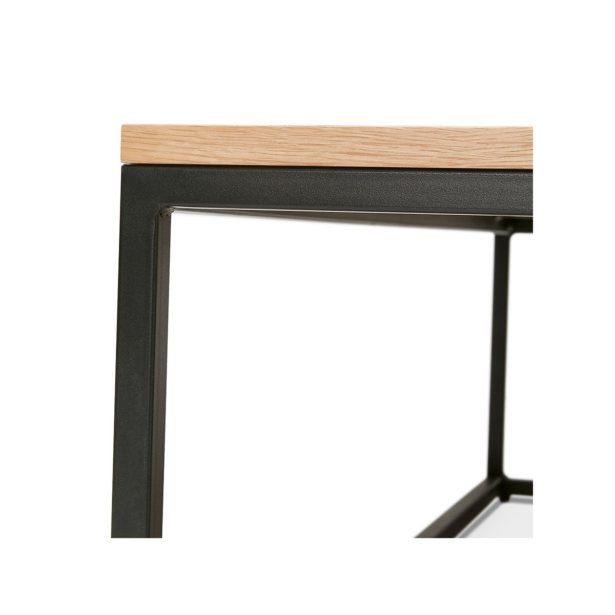 Mesa para Ordenador ROXY, 120x70x76 cm, color Marrón oscuro 