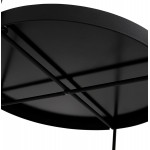 Mesa de centro de diseño, mesa auxiliar RYANA MEDIUM (negro)