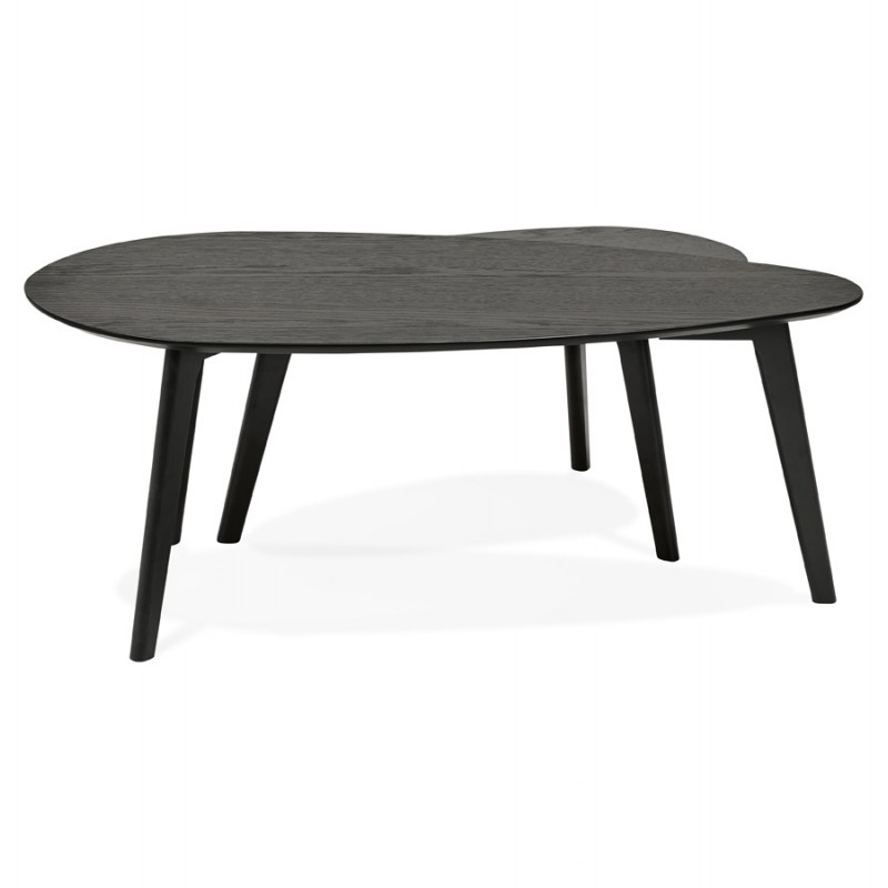 Tables gigognes design ovales en bois RAMON (noir) - image 48511