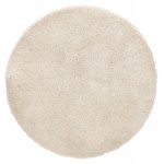Runder Designteppich (200 cm) SABRINA (beige)